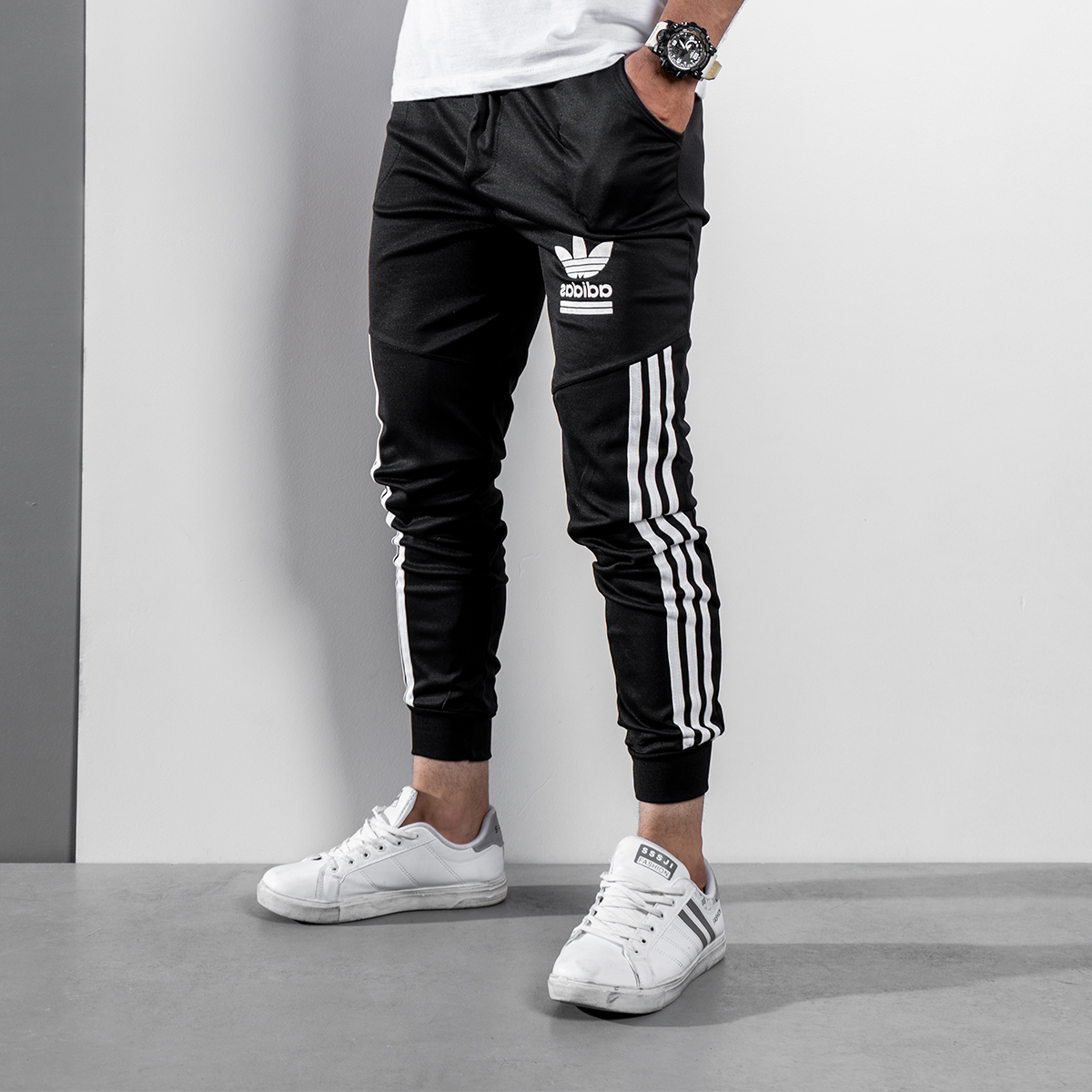 Jogging chupin adidas hombre online